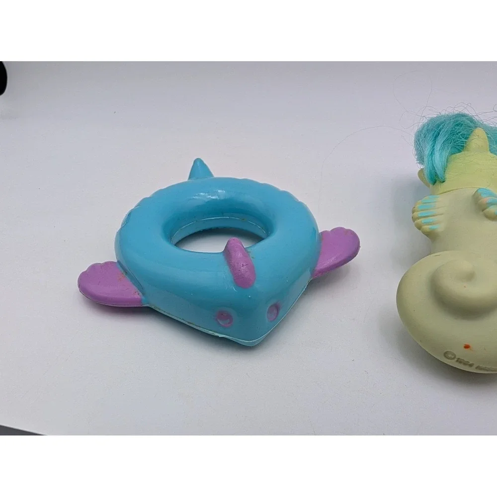 Hasbro My Little‎ Pony Seahorse Shimmer Green 4 Inch 1984 Float Lot
